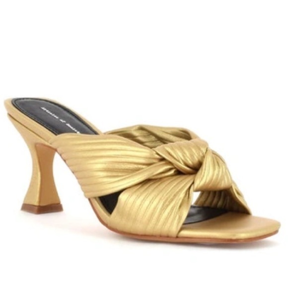 NEW Articles of Society Milano Heels - gold tan - Picture 2 of 14